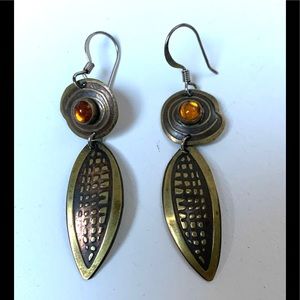 Brass Earrings